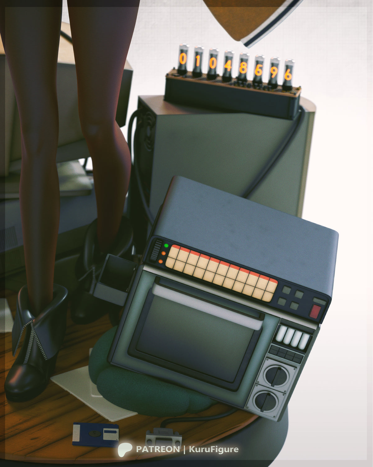 2080 Kurisu Makise_SteinsGate - STL 3D Print Files