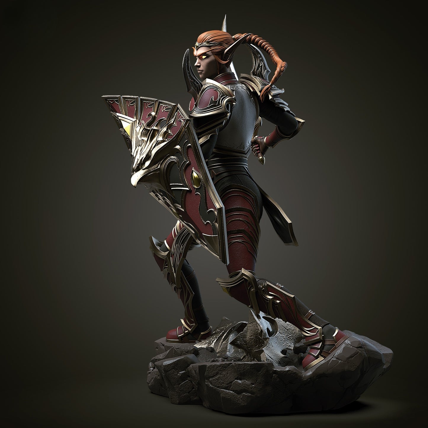 0893 Lady Liadrin_World of Warcraft - STL 3D Print Files