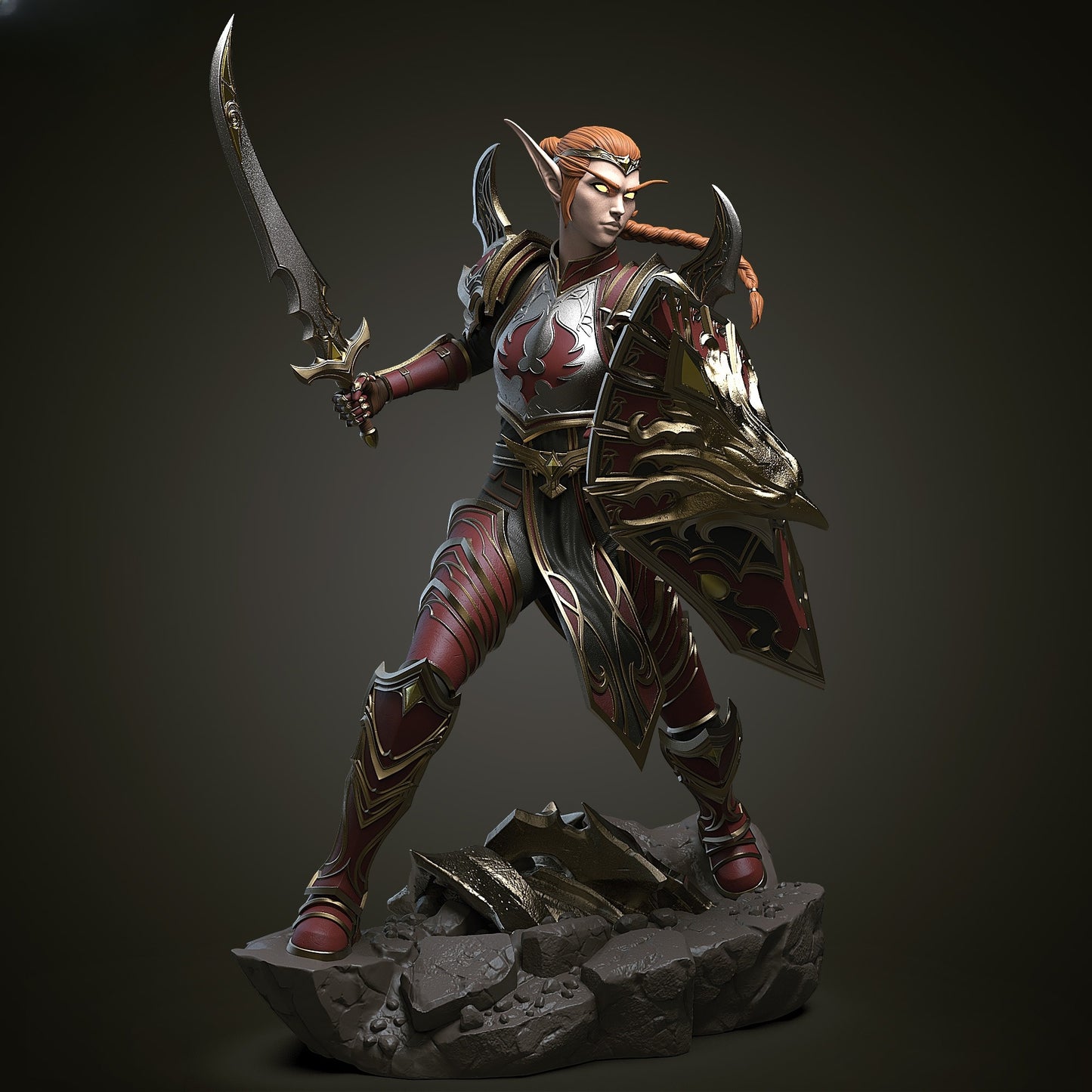 0893 Lady Liadrin_World of Warcraft - STL 3D Print Files