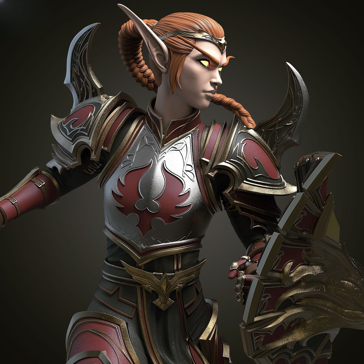 0893 Lady Liadrin_World of Warcraft - STL 3D Print Files
