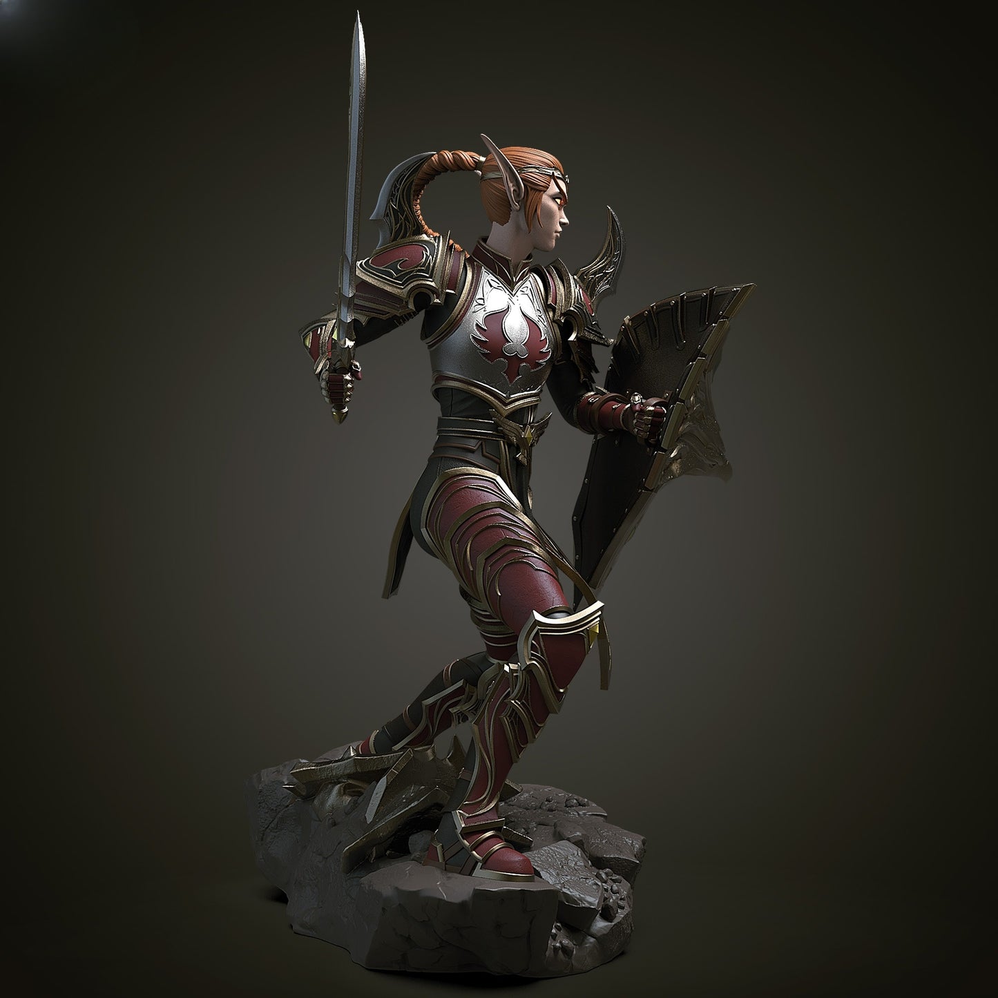 0893 Lady Liadrin_World of Warcraft - STL 3D Print Files