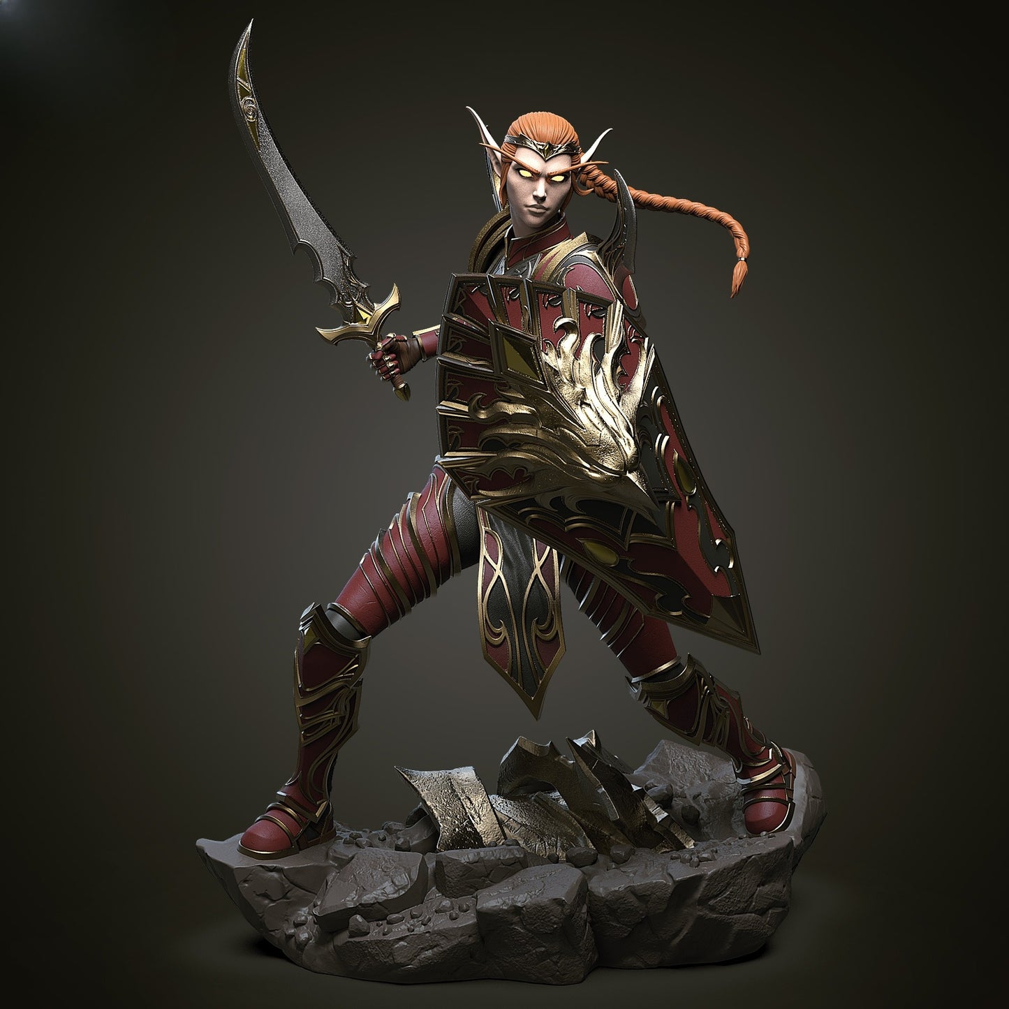 0893 Lady Liadrin_World of Warcraft - STL 3D Print Files