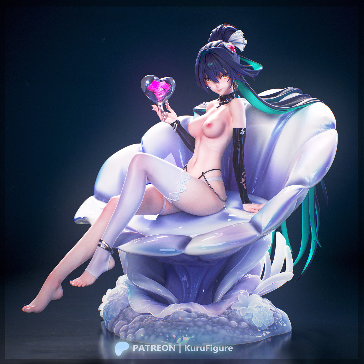 2143 Little Mermaid NSFW - STL 3D Print Files