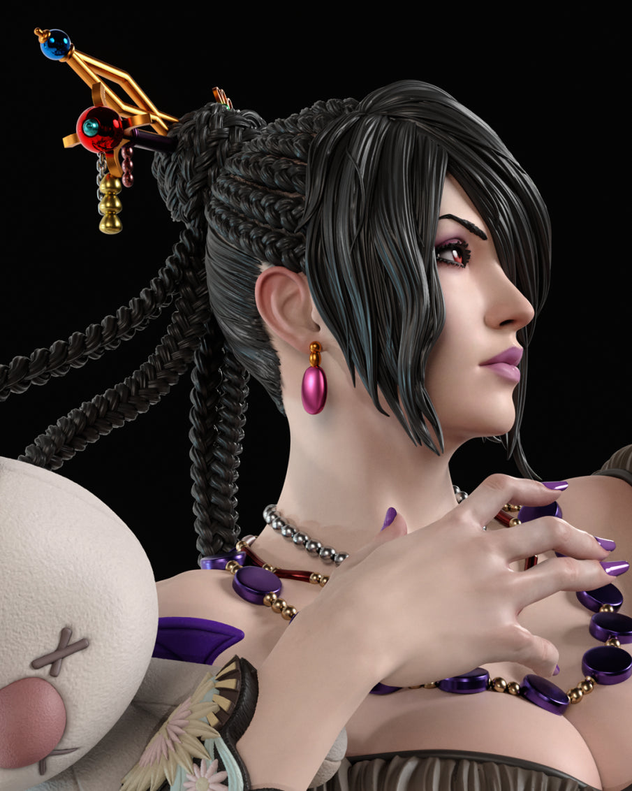 1441 Lulu_ Final Fantasy X - STL 3D Print Files