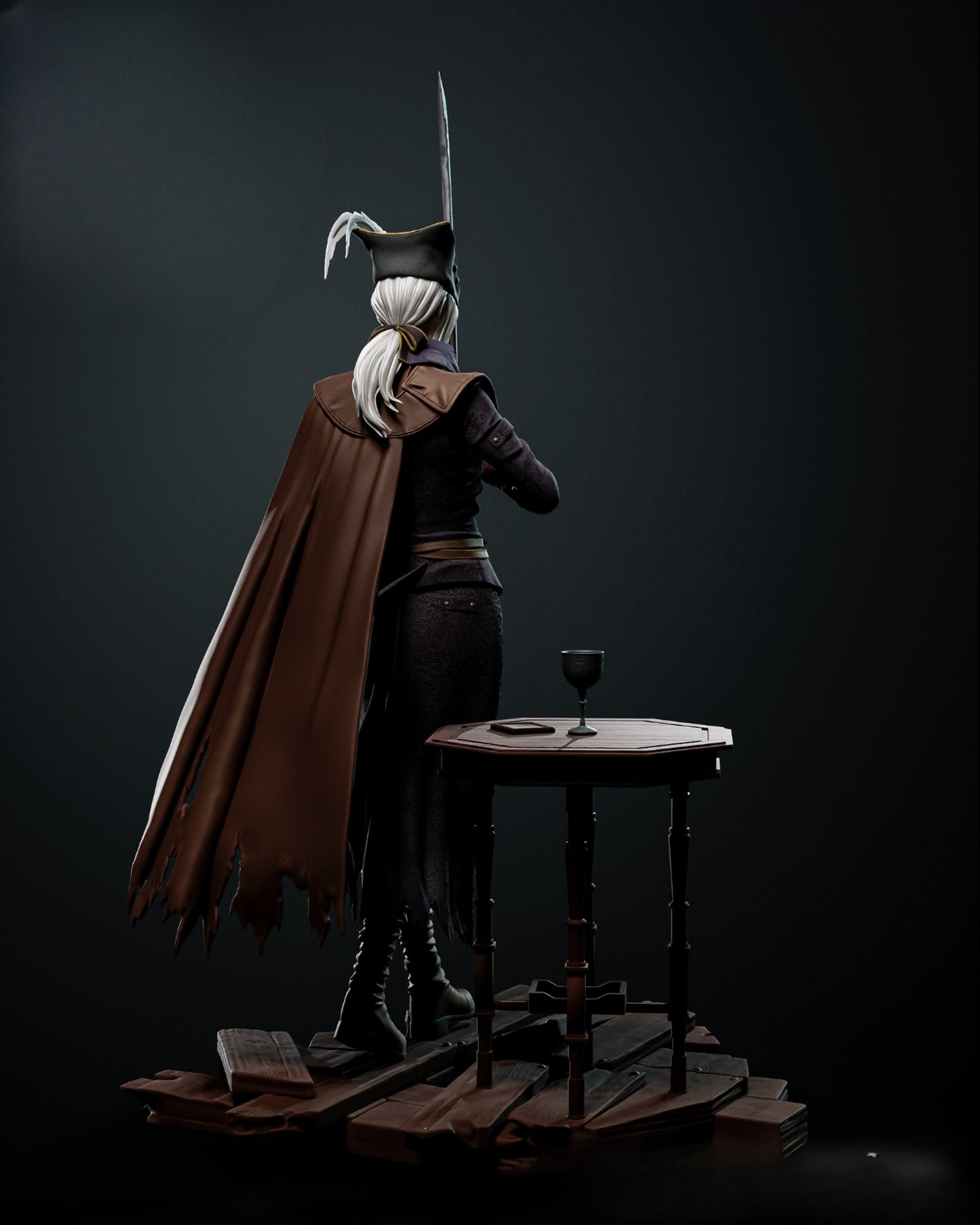 1150 Lady Maria_Bloodborne - STL 3D Print Files