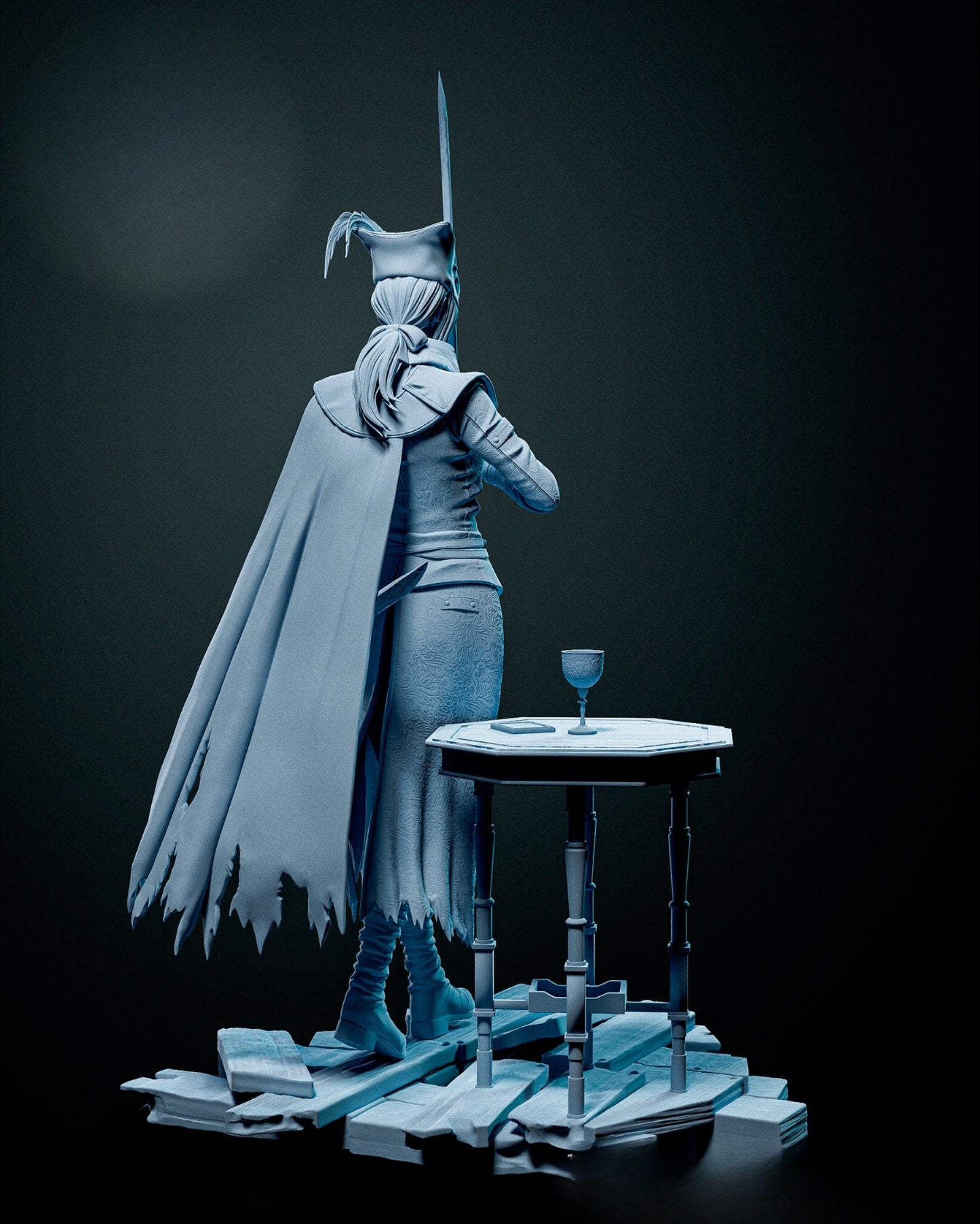1150 Lady Maria_Bloodborne - STL 3D Print Files