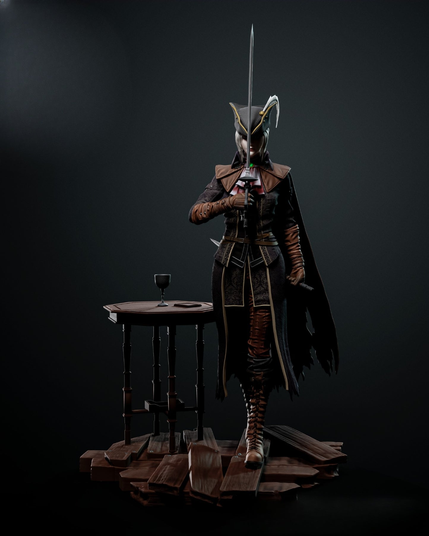 1150 Lady Maria_Bloodborne - STL 3D Print Files