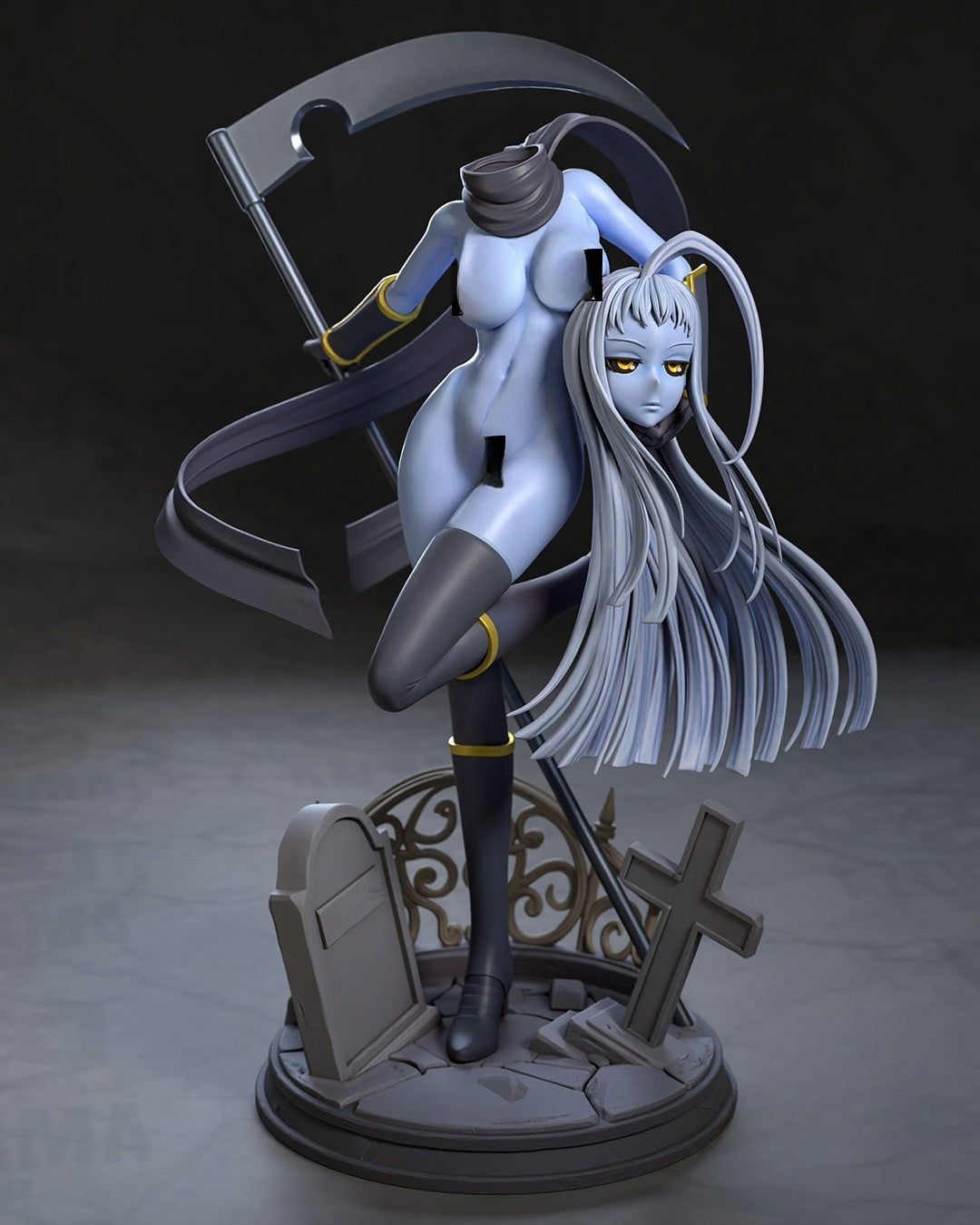 1599 Lala the Dullahan_Monster Musume NSFW - STL 3D Print Files