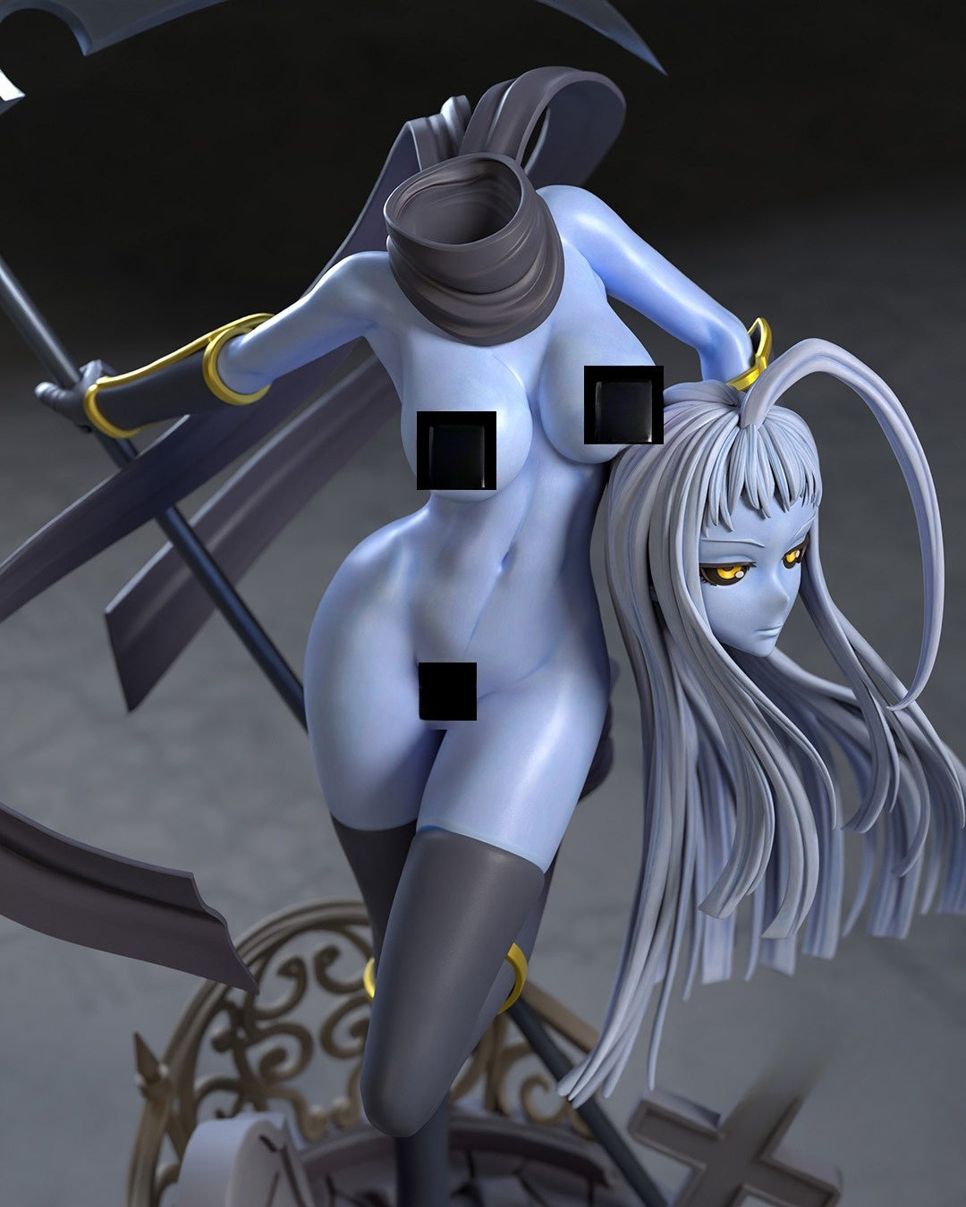 1599 Lala the Dullahan_Monster Musume NSFW - STL 3D Print Files