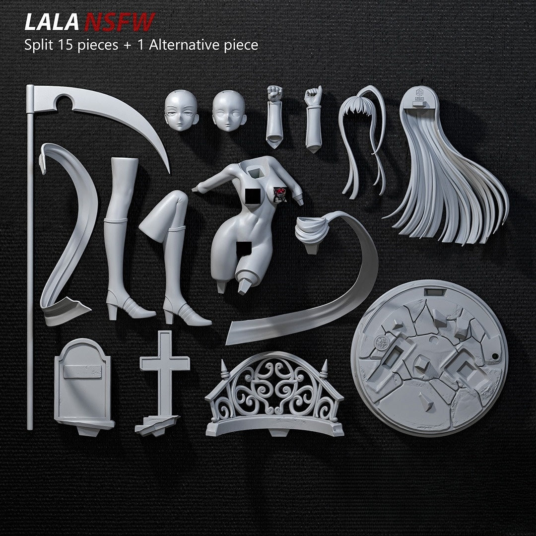 1599 Lala the Dullahan_Monster Musume NSFW - STL 3D Print Files