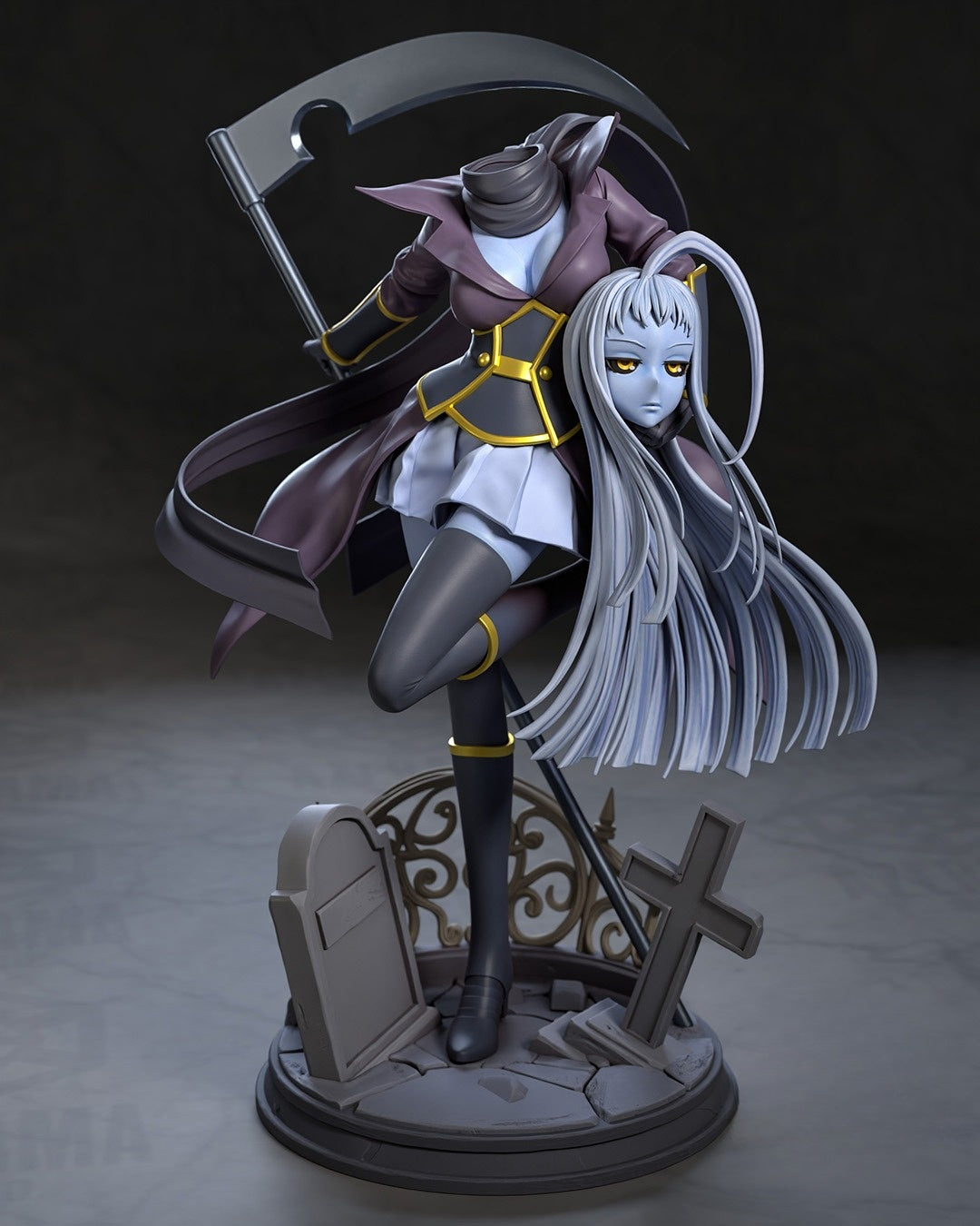1599 Lala the Dullahan_Monster Musume NSFW - STL 3D Print Files