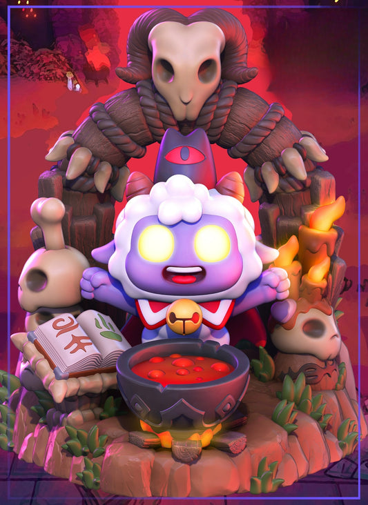 0011 Lamb - Cult of the Lamb - STL 3D Print Files