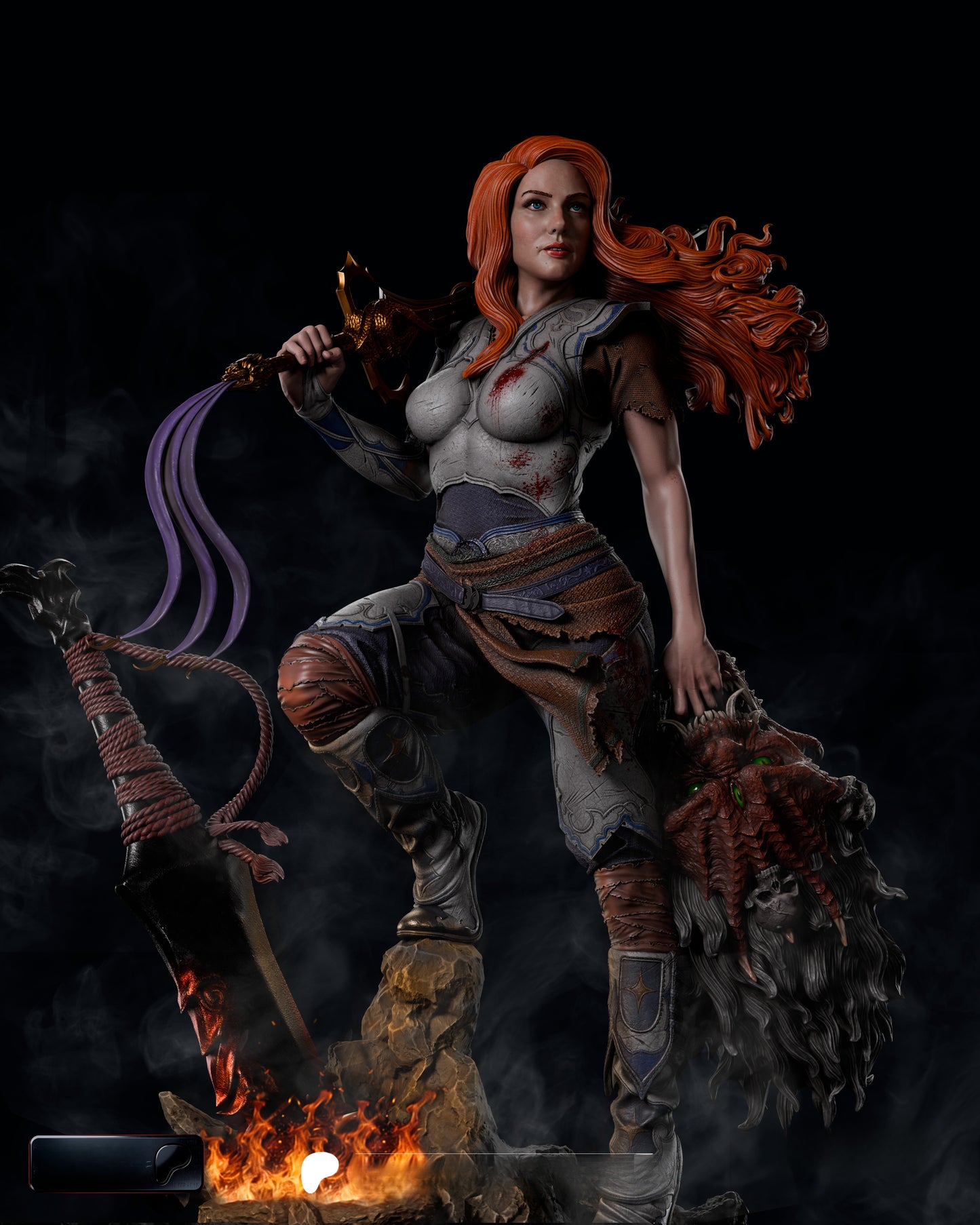 1681 Laufey Faye_the God of War - STL 3D Print Files