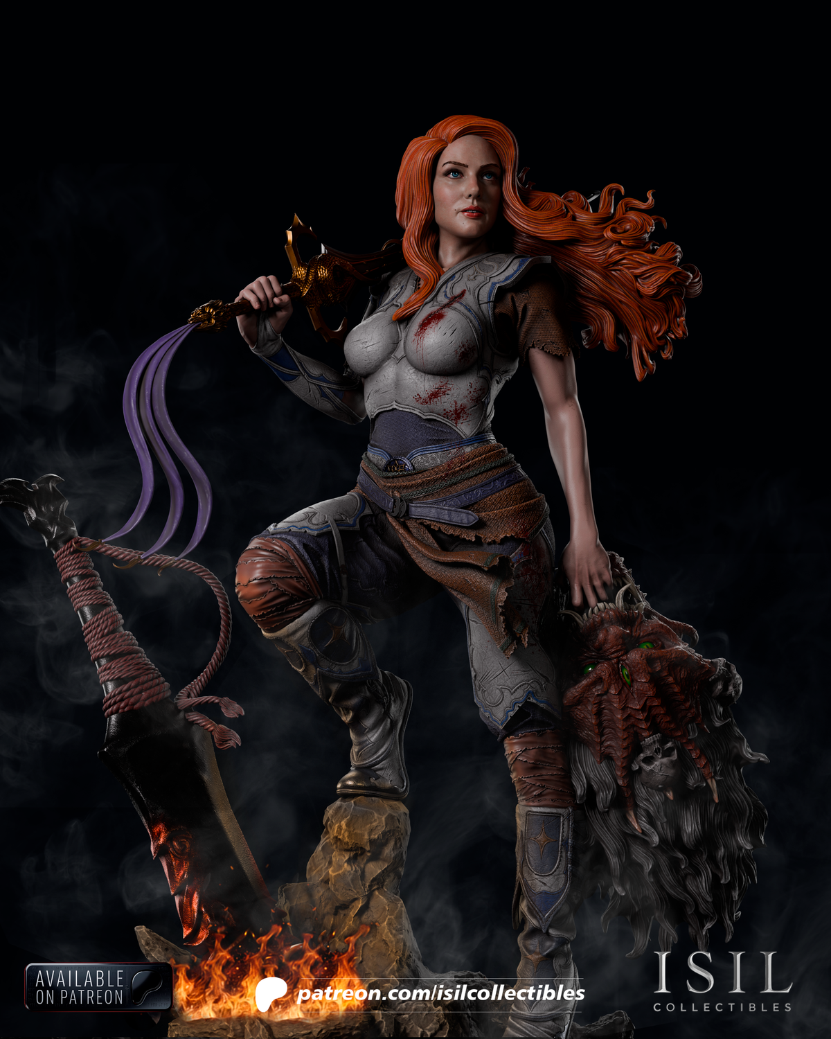 2116 Laufey Faye_God of War - STL 3D Print Files