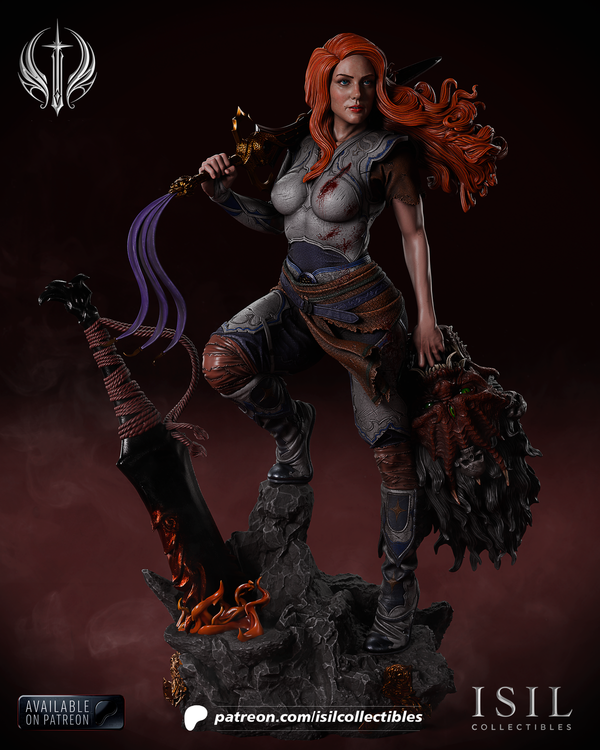 2116 Laufey Faye_God of War - STL 3D Print Files