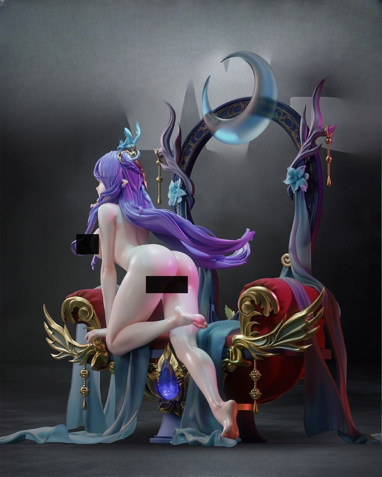 0349 Lauma_Genshin Impact NSFW - STL 3D Print Files