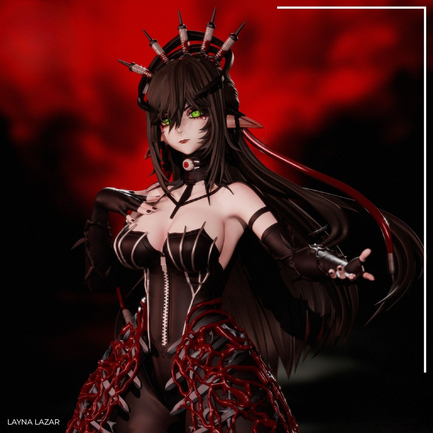 0402 Layna Lazar VTUBER - STL 3D Print Files
