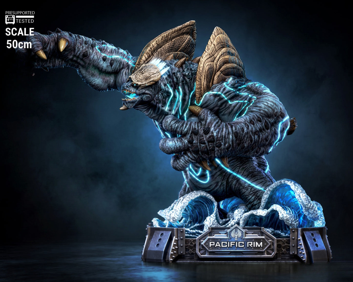 1552 Leatherback_Pacific Rim - STL 3D Print Files