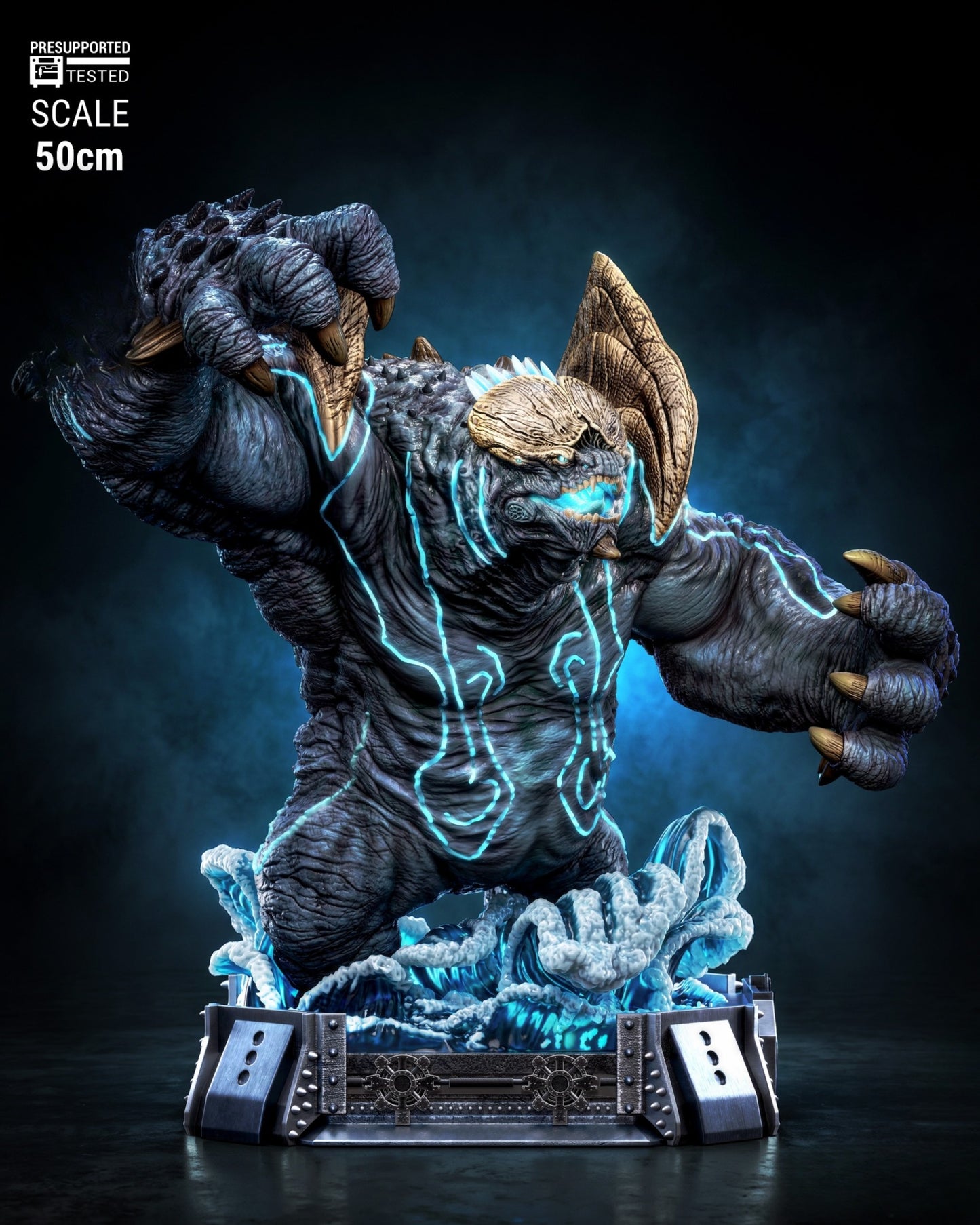 1552 Leatherback_Pacific Rim - STL 3D Print Files