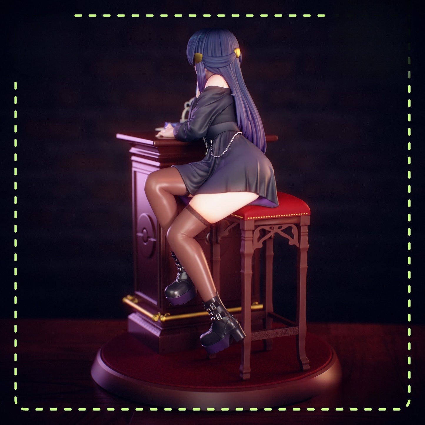 0199 Dawn Goth_Pokemon - STL 3D Print Files