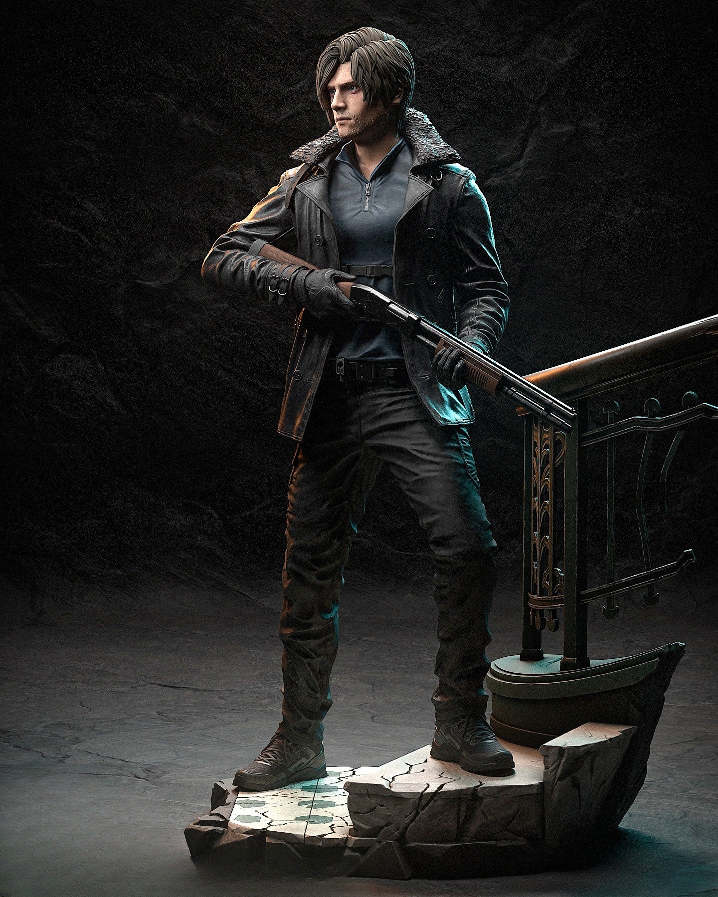0745 LeonKennedy - STL 3D Print Files