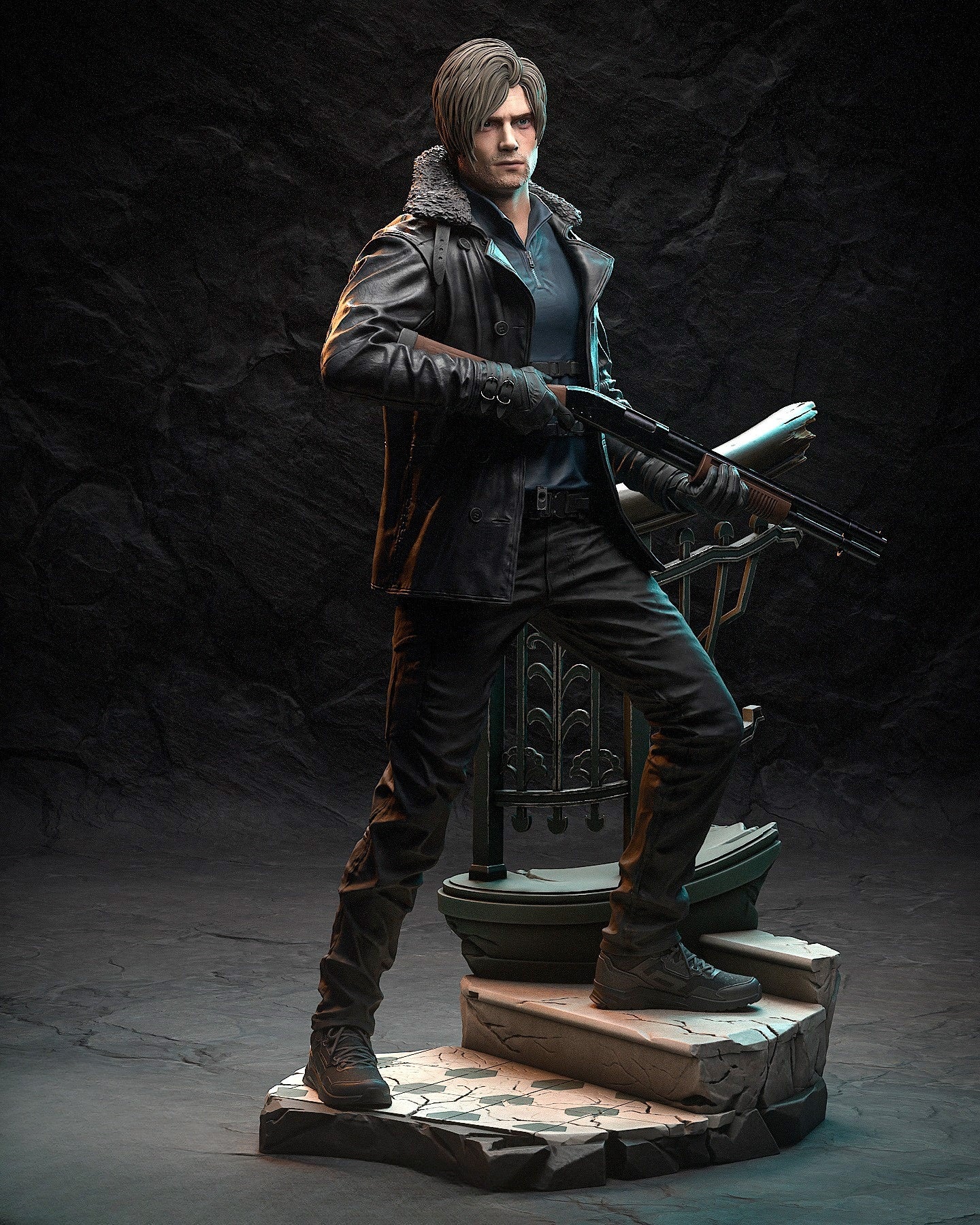 0745 LeonKennedy - STL 3D Print Files