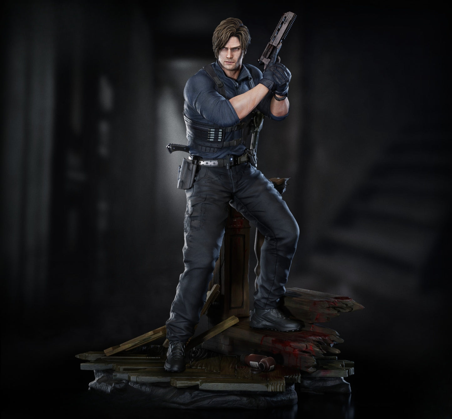 0822 Leon Kennedy (Resident Evil Requiem) - STL 3D Print Files