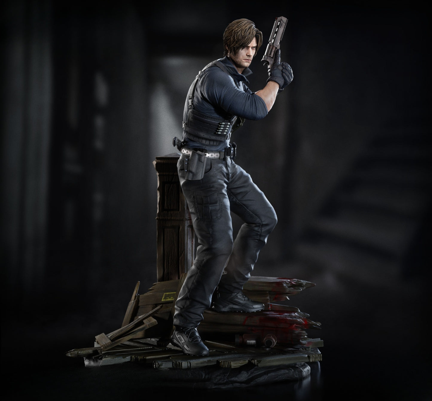 0822 Leon Kennedy (Resident Evil Requiem) - STL 3D Print Files