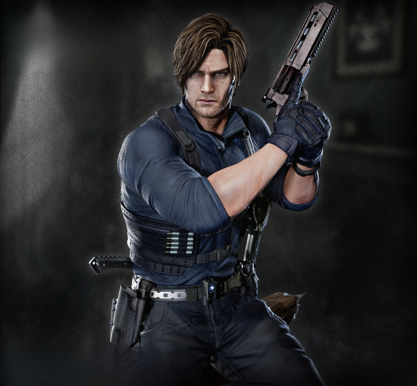 0822 Leon Kennedy (Resident Evil Requiem) - STL 3D Print Files