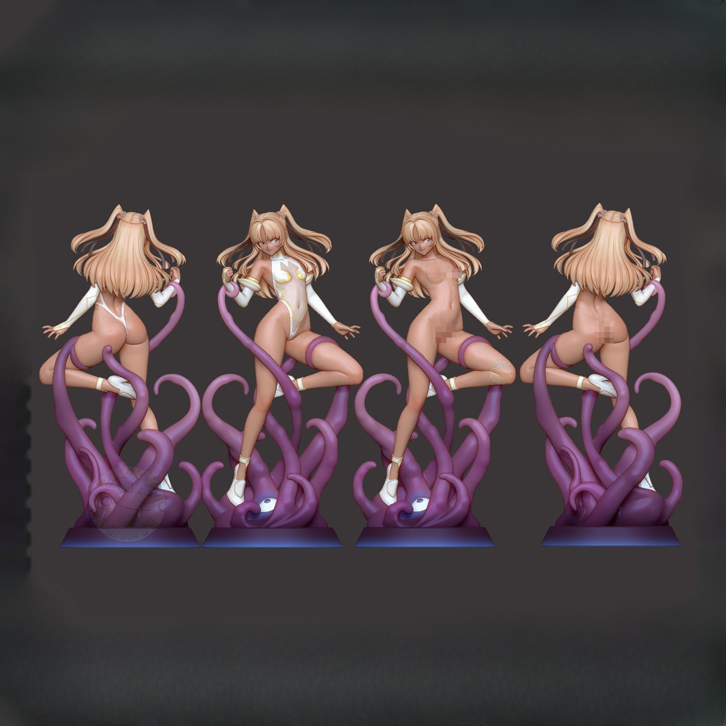 1554 Lily Futaba - Tentacle and Witches NSFW - STL 3D Print Files