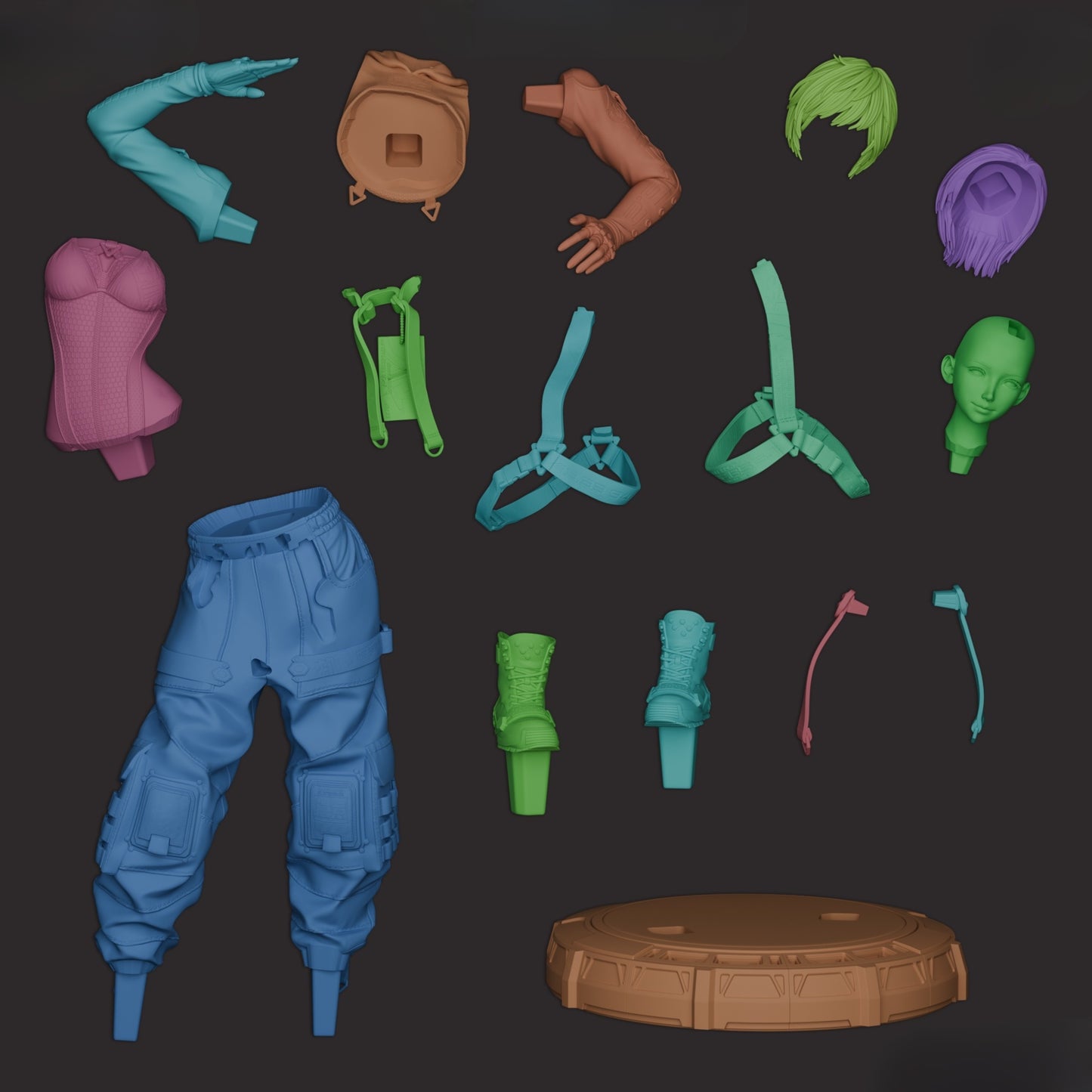 1518 Lily Artemis II_Stellar Blade - STL 3D Print Files