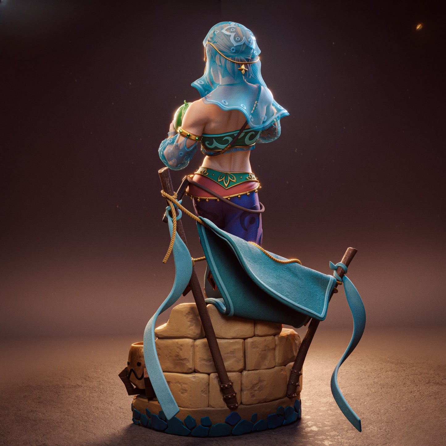 1273 Gerudo Link_The Legend of Zelda - STL 3D Print File