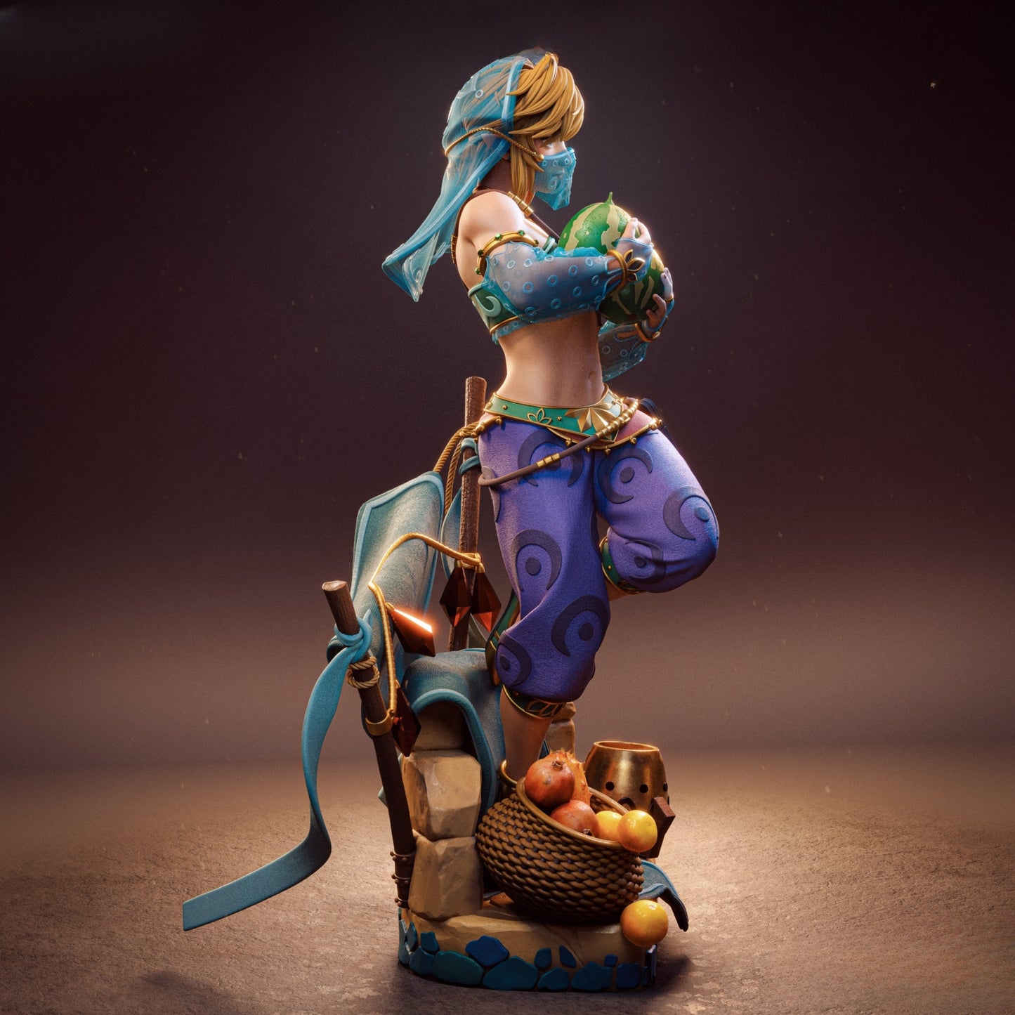 1273 Gerudo Link_The Legend of Zelda - STL 3D Print File