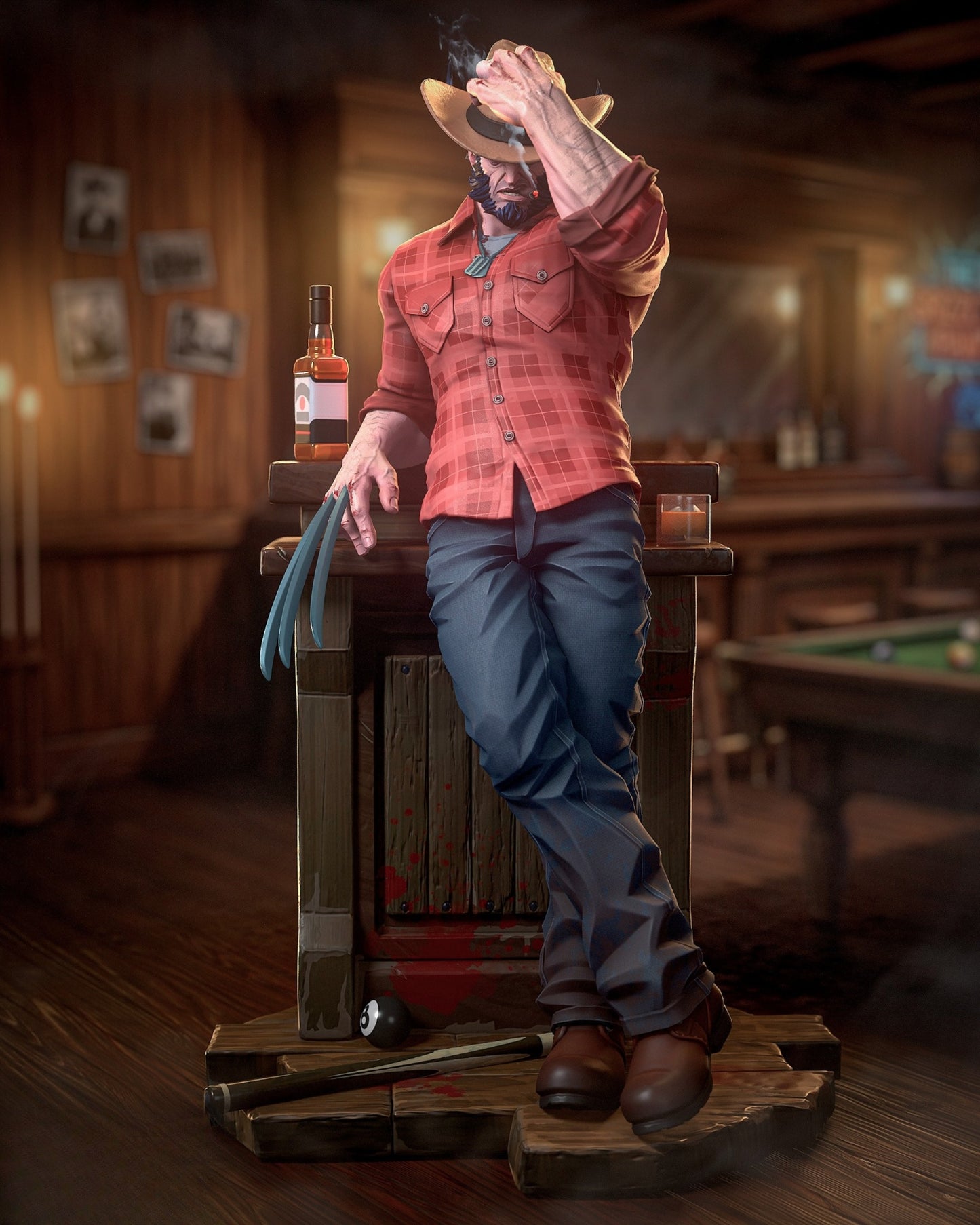1510 Logan_Wolverine - STL 3D Print Files