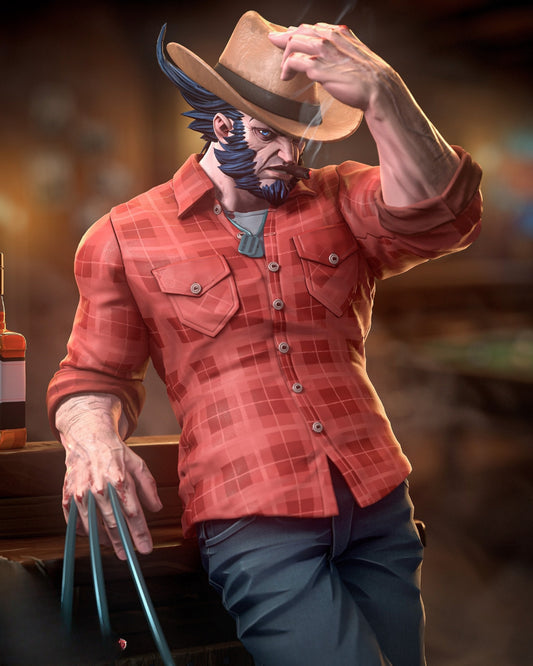 1510 Logan_Wolverine - STL 3D Print Files