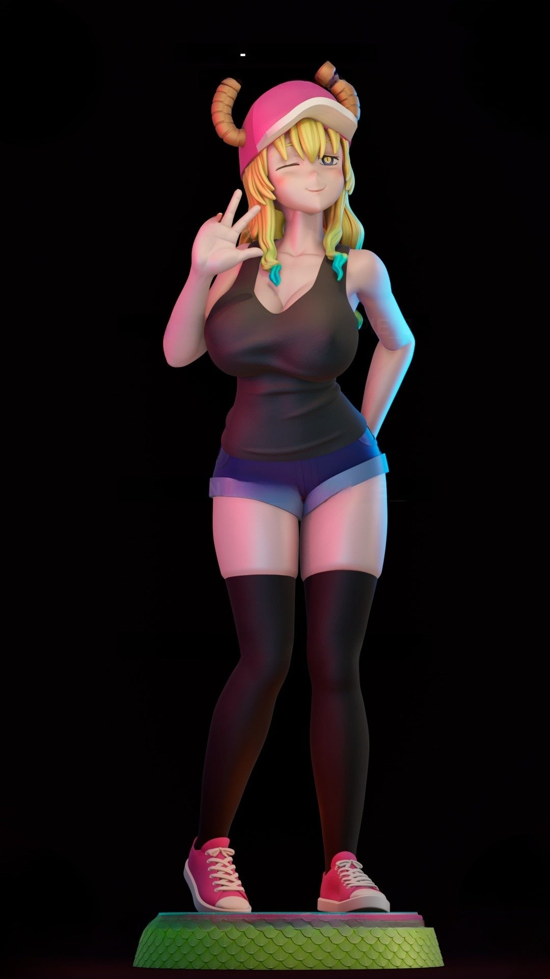 1129 Lucoa_Miss Kobayashi's Dragon Maid - STL 3D Print Files