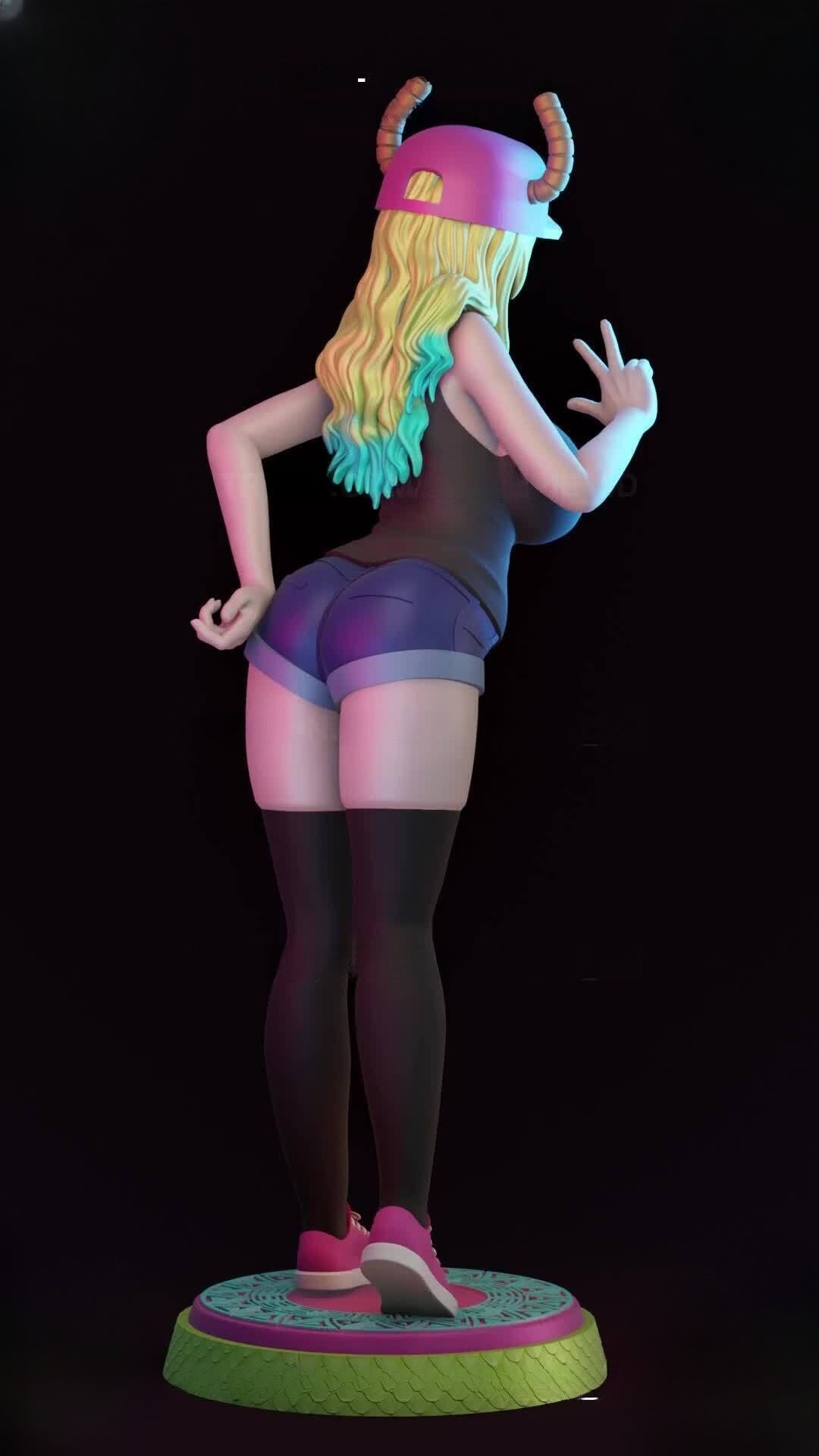 1129 Lucoa_Miss Kobayashi's Dragon Maid - STL 3D Print Files