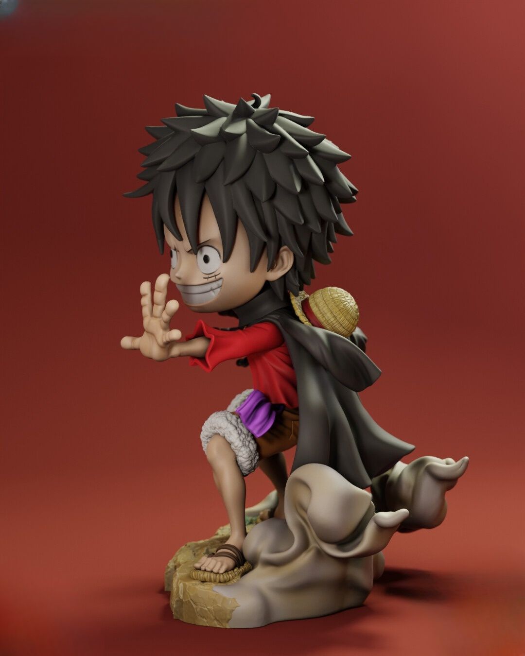 0238 Luffy (OP) - STL 3D Print Files