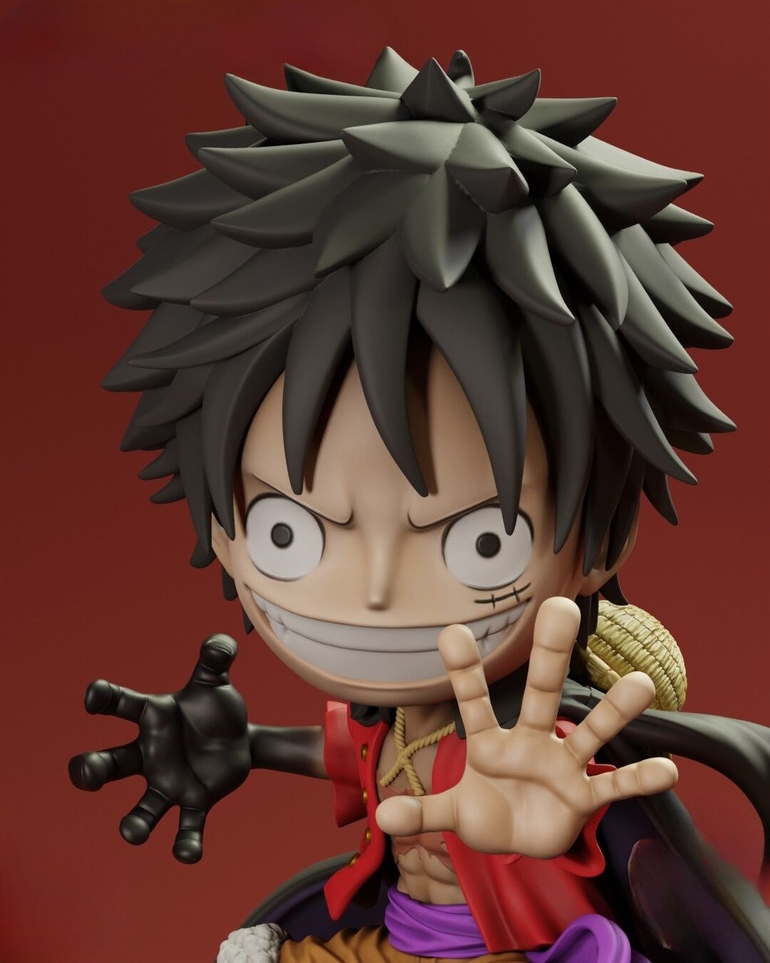0238 Luffy (OP) - STL 3D Print Files