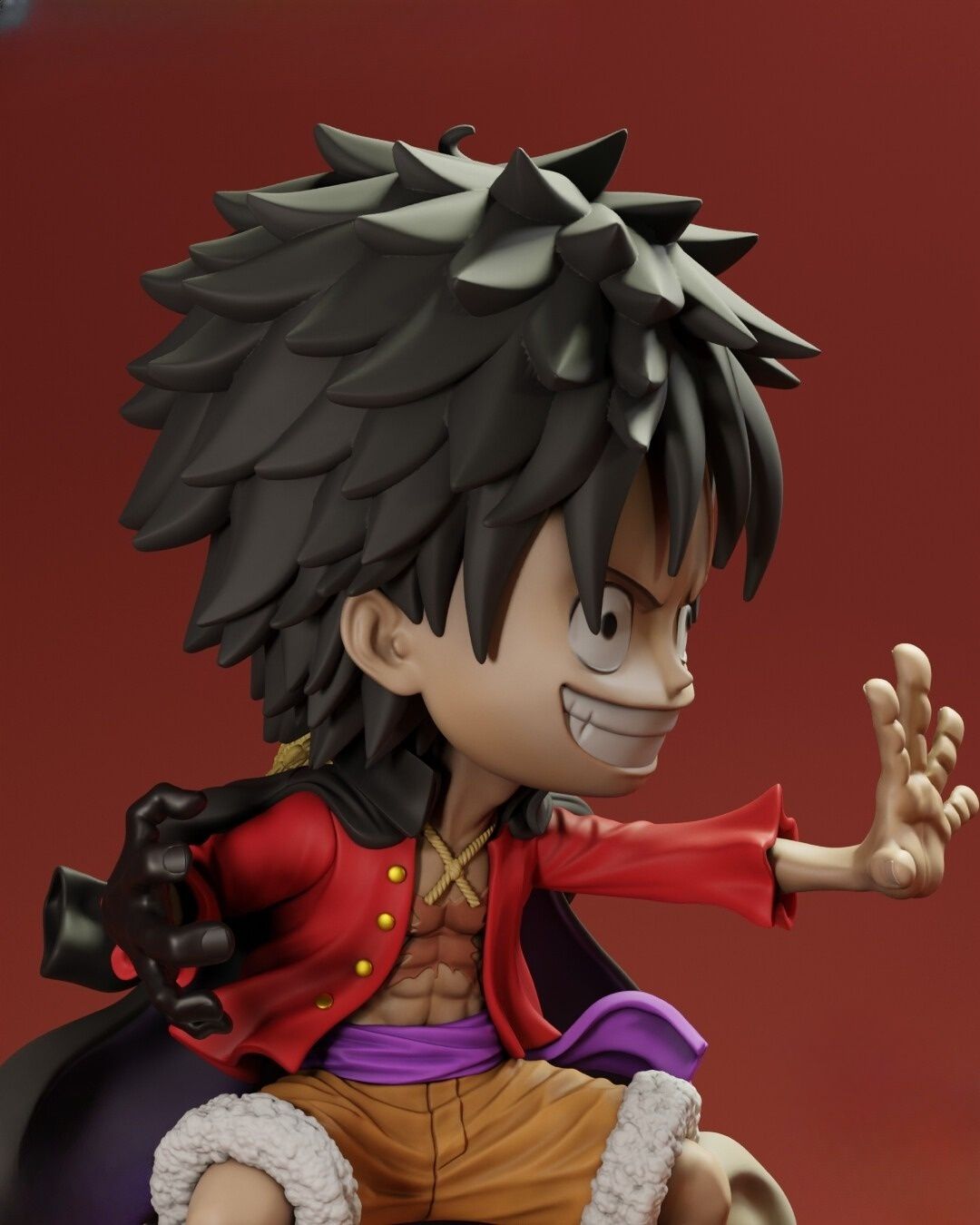 0238 Luffy (OP) - STL 3D Print Files