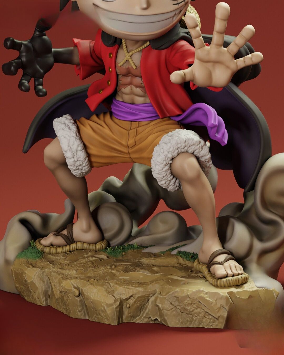0238 Luffy (OP) - STL 3D Print Files