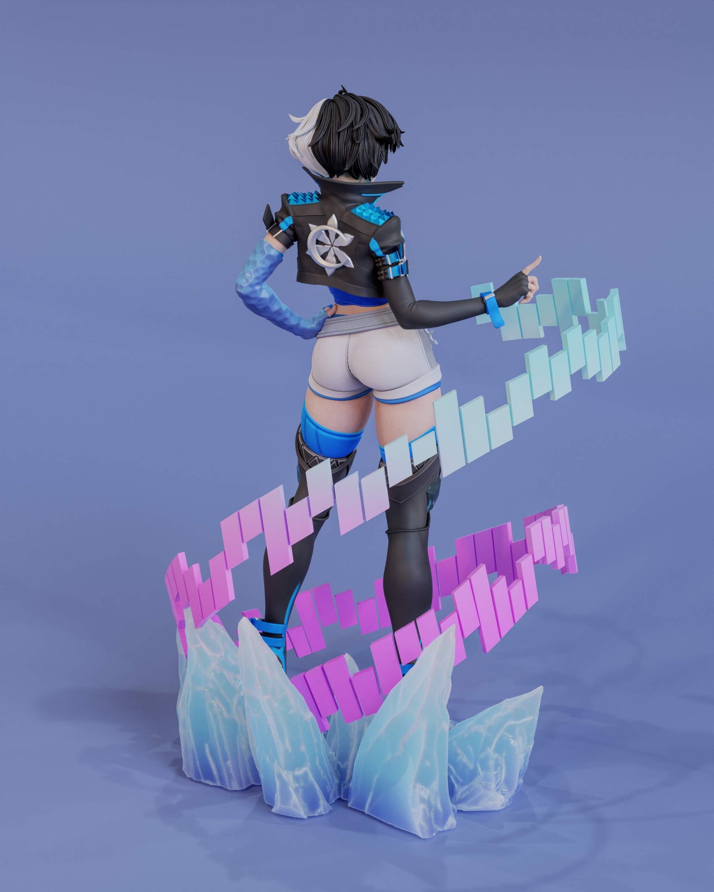 1677 Luna Snow_Marvel Rivals - STL 3D Print Files