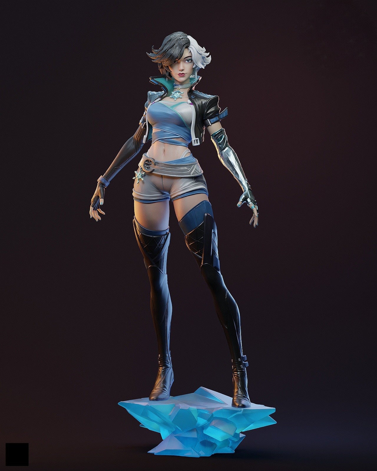 1186 Luna Snow_Marvel Rivals - STL 3D Print Files