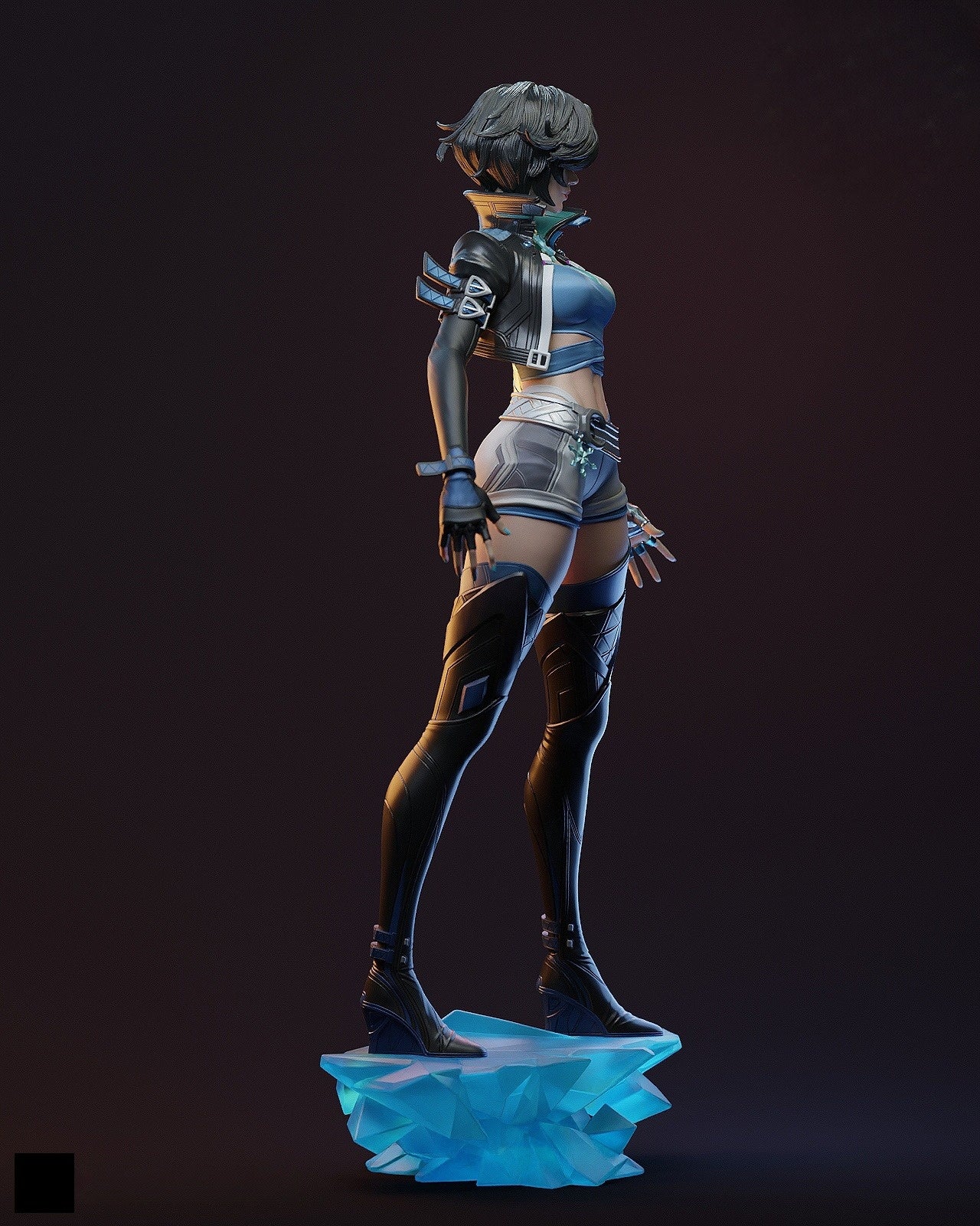 1186 Luna Snow_Marvel Rivals - STL 3D Print Files