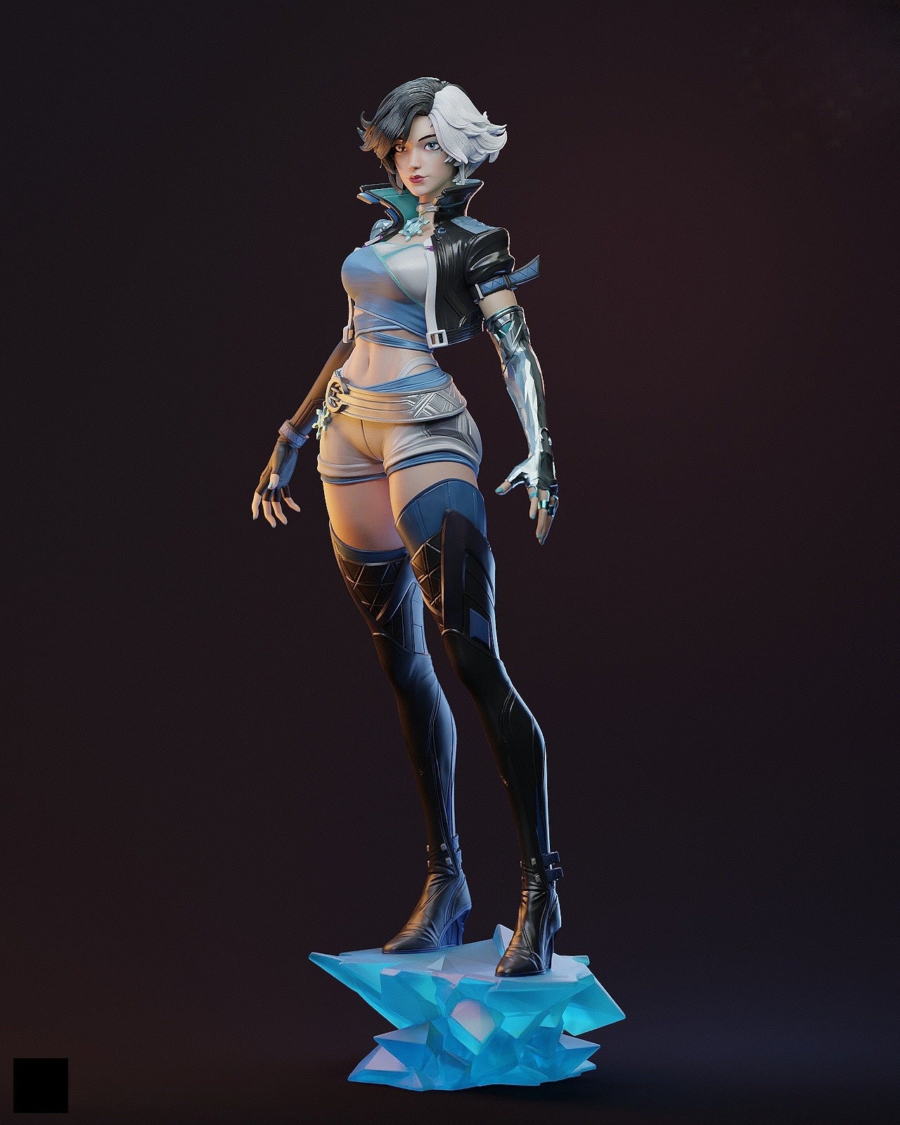 1186 Luna Snow_Marvel Rivals - STL 3D Print Files