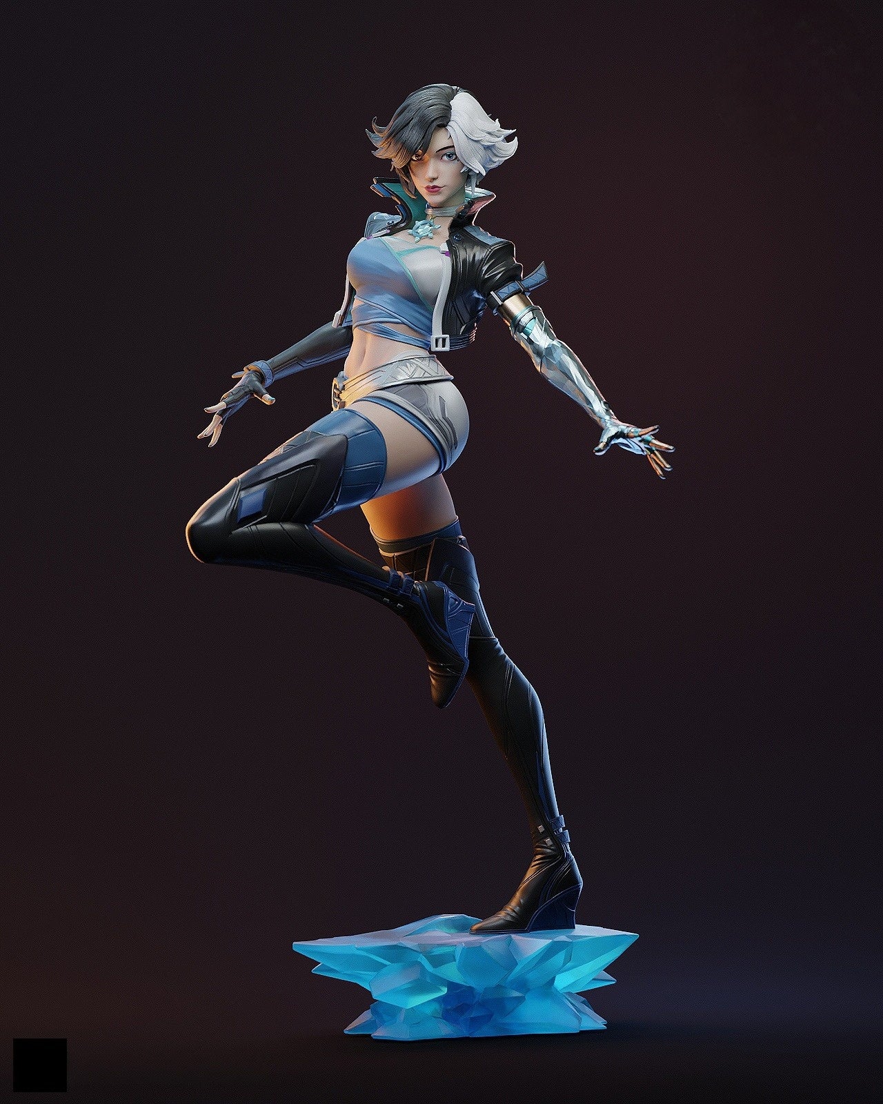 1186 Luna Snow_Marvel Rivals - STL 3D Print Files