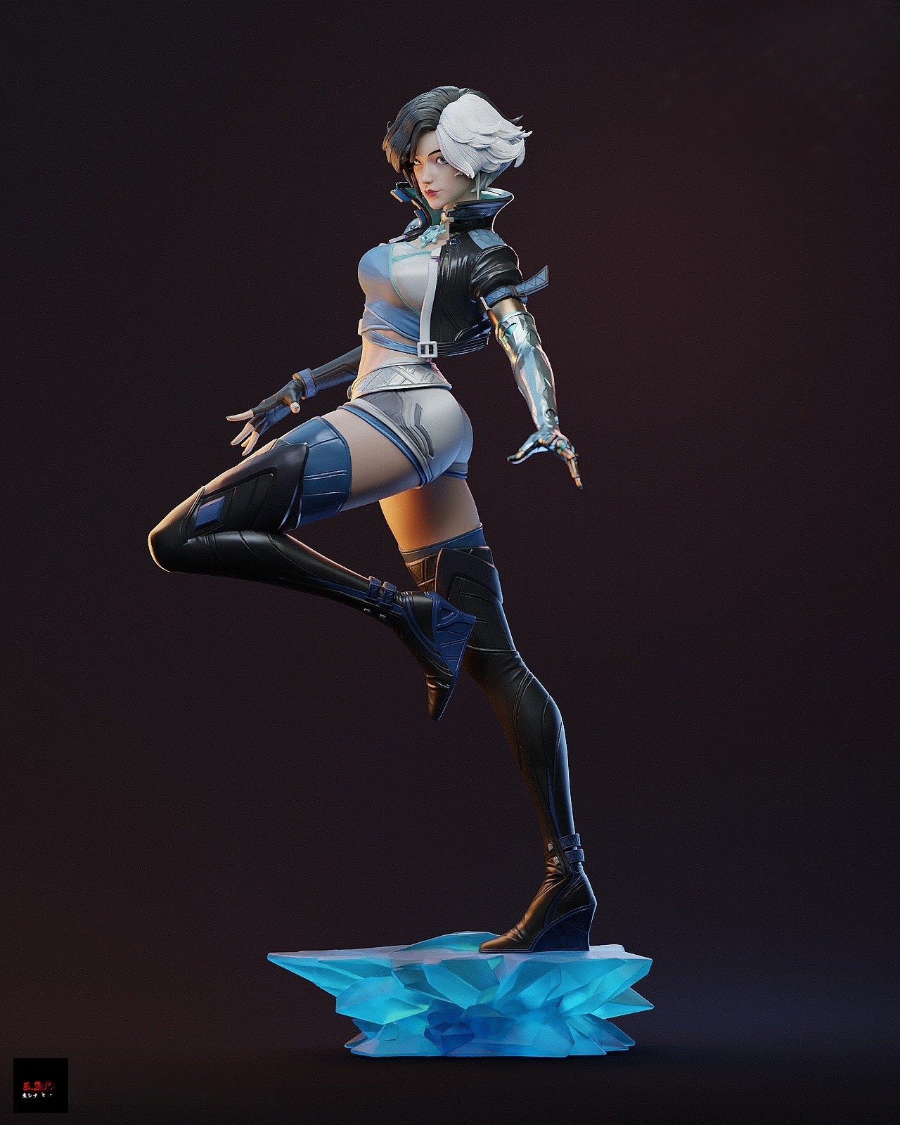 1186 Luna Snow_Marvel Rivals - STL 3D Print Files