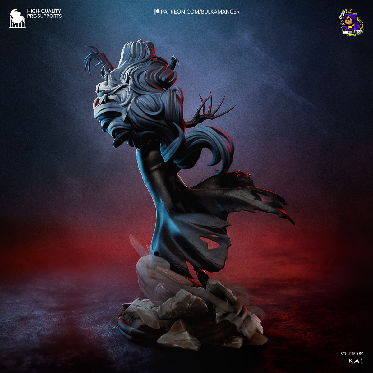 2154 Lust_Fullmetal Alchemist - STL 3D Print Files