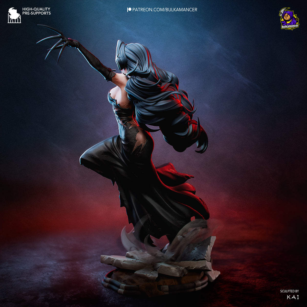 2154 Lust_Fullmetal Alchemist - STL 3D Print Files