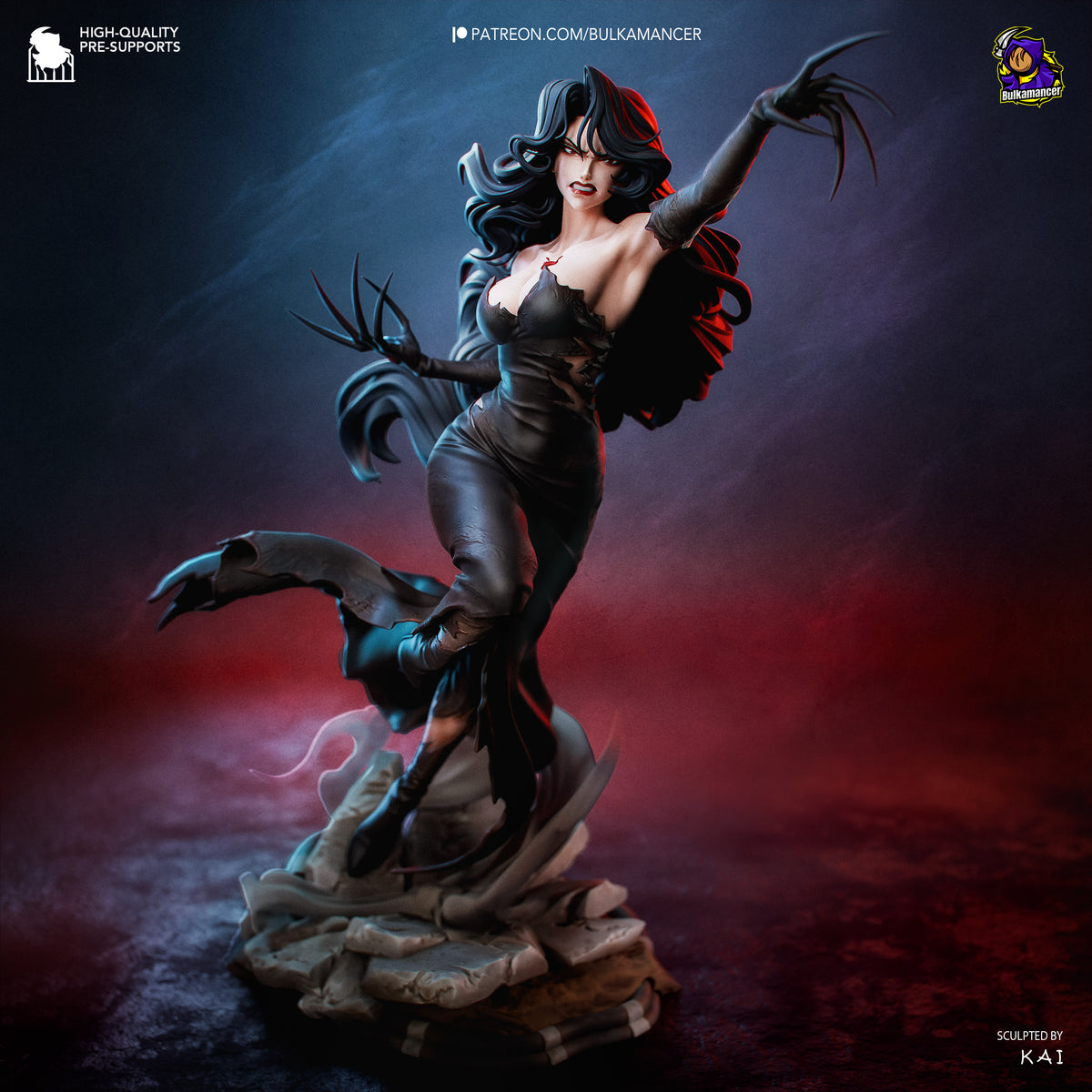 2154 Lust_Fullmetal Alchemist - STL 3D Print Files